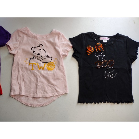 Girls short sleeve shirts lot size 2t - Picture 3 of 6
